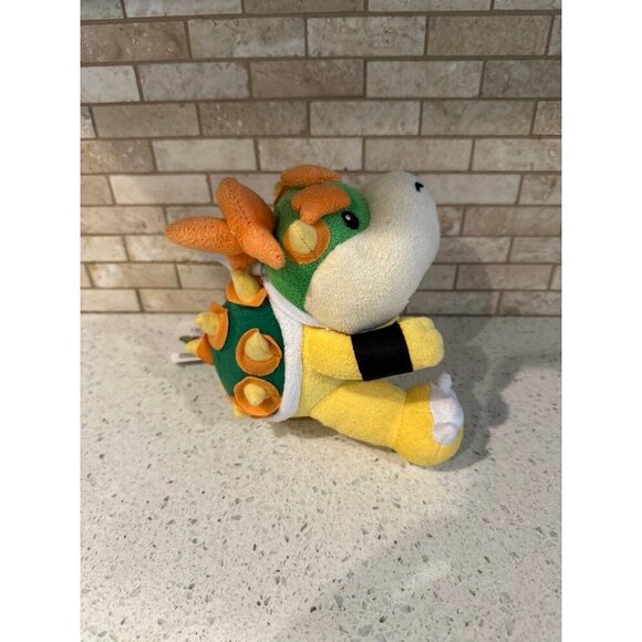 Sanei Boeki Super Mario Bowser Jr. S Plush Doll 7” NWT - Picture 4 of 6